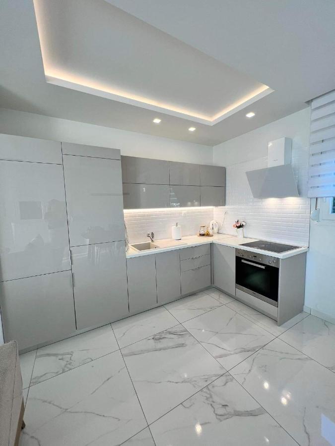 Beachfront Villa Athina Vergia Экстерьер фото