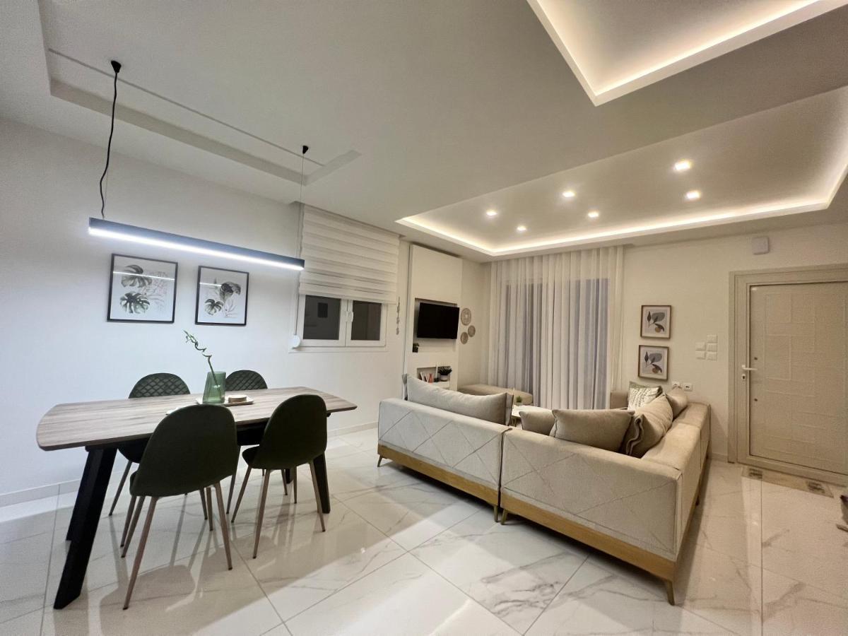 Beachfront Villa Athina Vergia Экстерьер фото